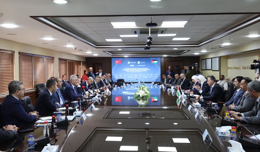 Bakan Bolat, Türkiye-Ürdün Karma Ekonomik Komisyonu 1'inci Dönem Toplantısı'na katıldı