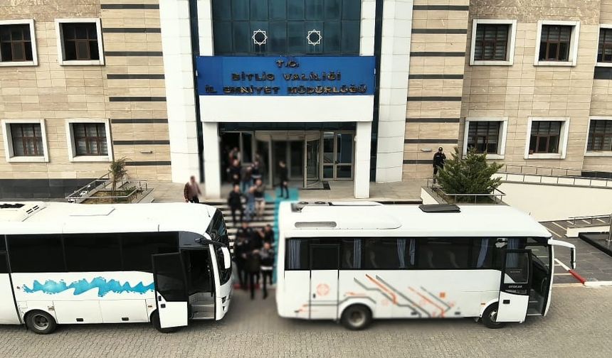 Bitlis merkezli 7 ildeki tefecilik operasyonunda 4 tutuklama