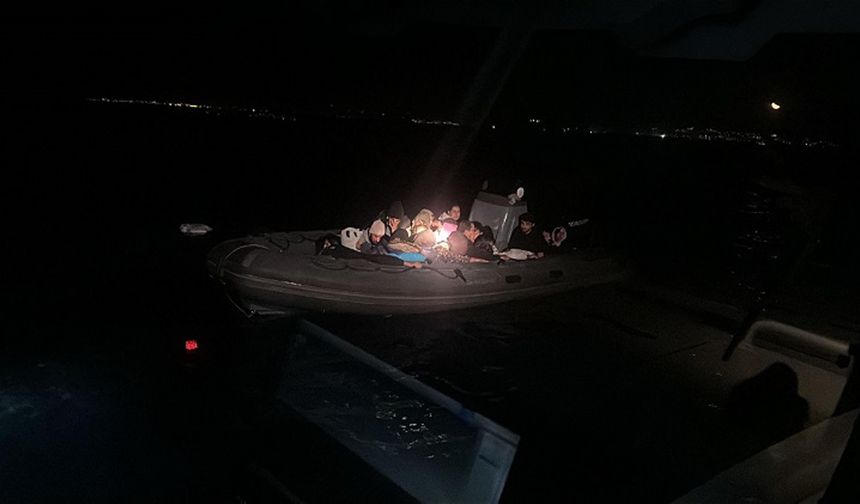 Bodrum açıklarında 24 kaçak göçmen yakalandı, 19 kaçak göçmen kurtarıldı