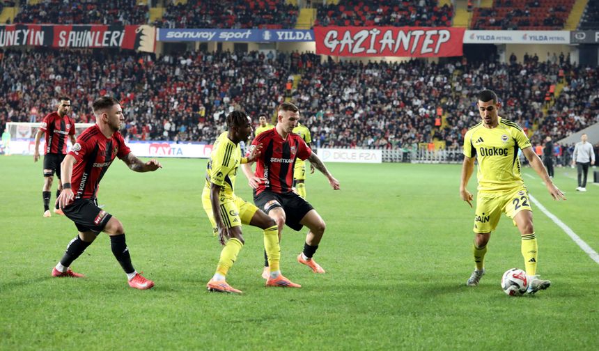 Gaziantep FK - Fenerbahçe: 0-4