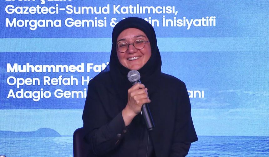 İstanbul - Küresel Sumud Filosu aktivistleri 'Özgür Filistin' paneline katıldı