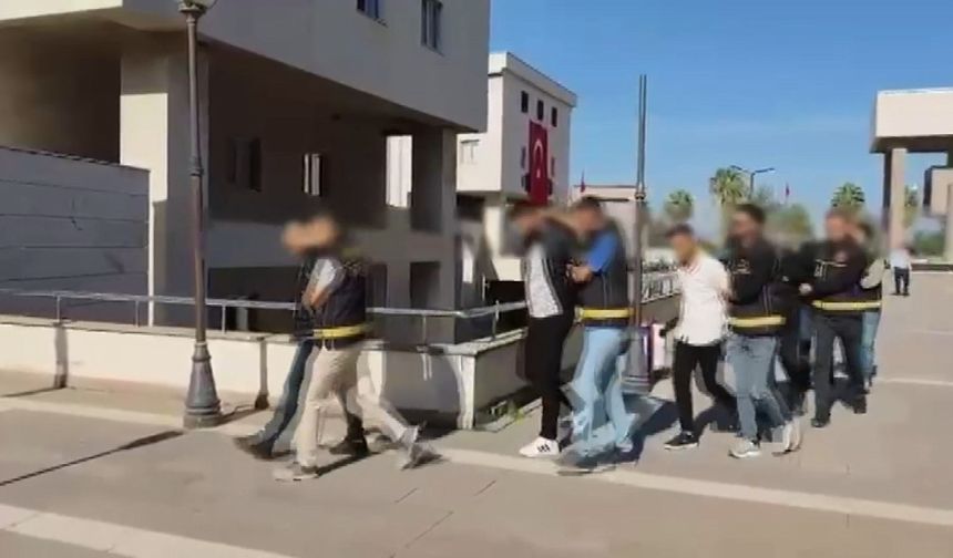 Osmaniye- Haraç isteyip, iş yeri kurşunlayan 7 şüpheli yakalandı /Video eklendi