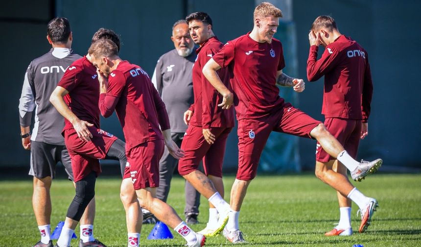 Trabzonspor'da Galatasaray maçı hazırlıkları start aldı
