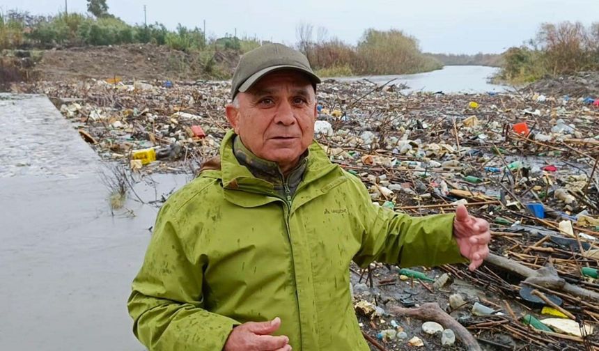 'Biriken atıklar temizlenmezse çöpler Ege Denizi'ne ve Bafa Gölü'ne kadar ulaşır'