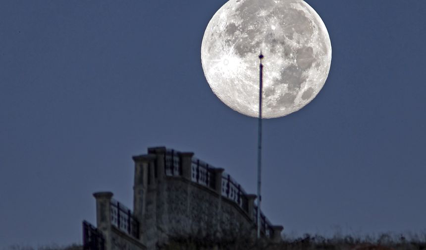 Bitlis semalarında 'Kunduz Dolunayı' görüntülendi