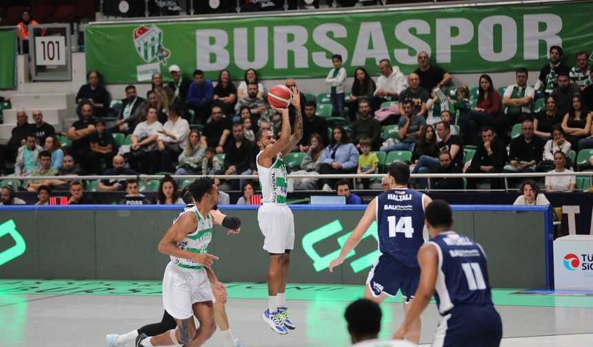 Bursaspor Basketbol - Bahçeşehir Koleji: 75-77