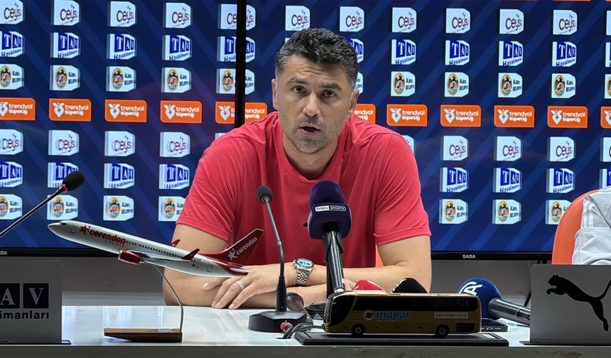 Corendon Alanyaspor - Gaziantep FK maçının ardından / Video eklendi