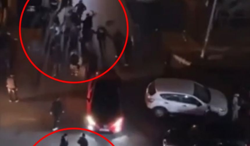 Diyarbakır'da düğün salonu önünde davetliler arasında silahlı kavga kamerada: 1 ölü, 3 yaralı