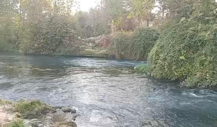 Düden Çayı'na düşen genç, can simidiyle kurtarıldı