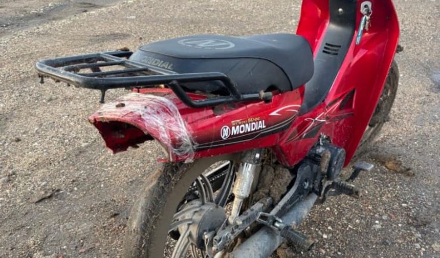 Ehliyetsiz ve plakasız motosiklet sürücüsüne 48 bin lira ceza