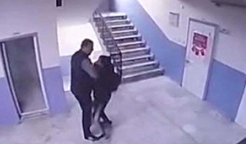 Manisa'da otizmli öğrenciyi merdivenlerden iten okul müdürü gözaltına alındı