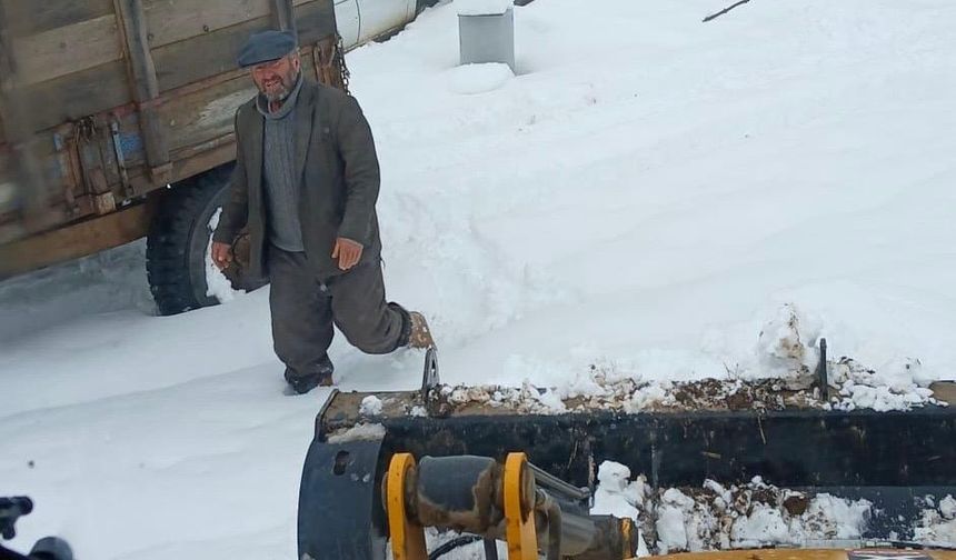 Ordu'da karla kaplı yayla yolları açıldı