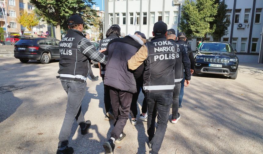 Tokat'ta uyuşturucu operasyonu: 3 tutuklama