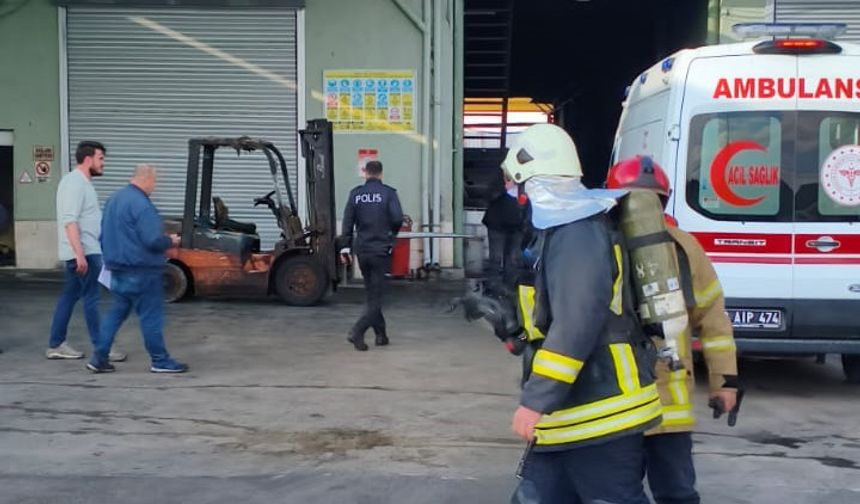 Yağ fabrikasında patlama: 1'i ağır, 7 yaralı