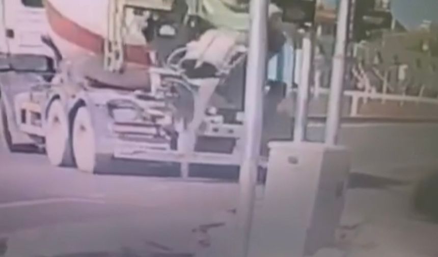 Yola beton döken mikserin sürücüsüne para cezası