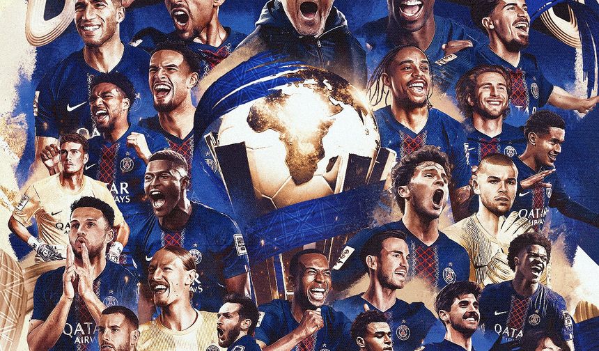 2025 FIFA Kıtalararası Kupası'nda şampiyon Paris Saint-Germain / Fotoğraf eklendi