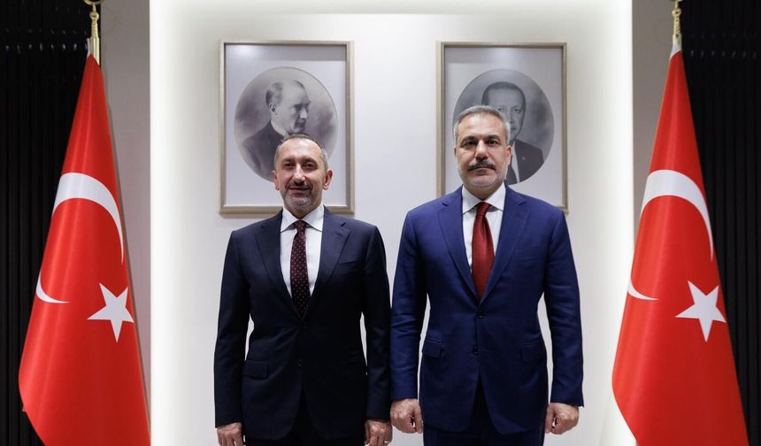 Bakan Fidan, Siber Güvenlik Başkanı Önal'ı kabul etti 