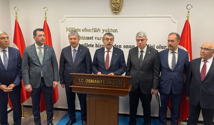 Bakan Tekin: Deprem bölgesinin tamamında, 13 bin 321 dersliği eğitim-öğretime almış durumdayız