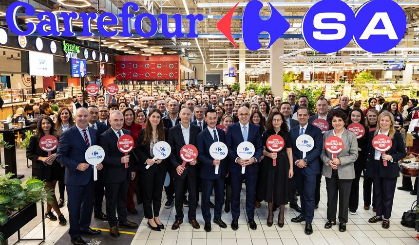 CarrefourSA, 12 Aralık Mağazacılar Günü’nü 15 bin çalışanı ile kutladı