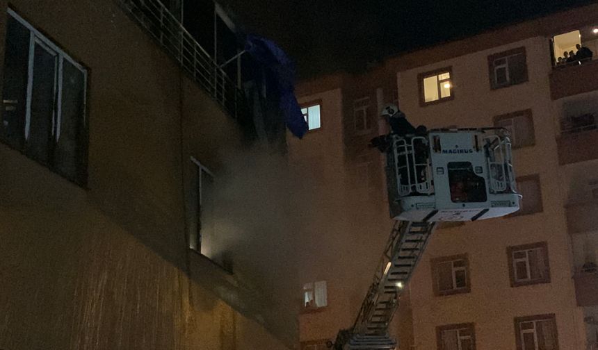 Rize’de depoda çıkan yangın söndürüldü