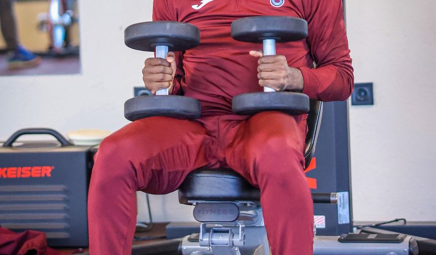 Trabzonspor, Süper Kupa mesaisinde kuvvet çalıştı