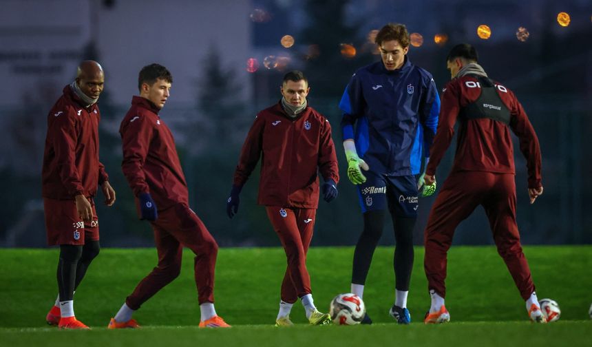 Trabzonspor'da Süper Kupa mesaisi başladı
