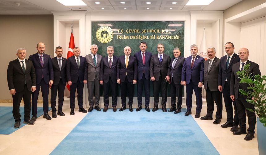 Başkan Sarıalioğlu'ndan Bakan Kurum'a ziyaret