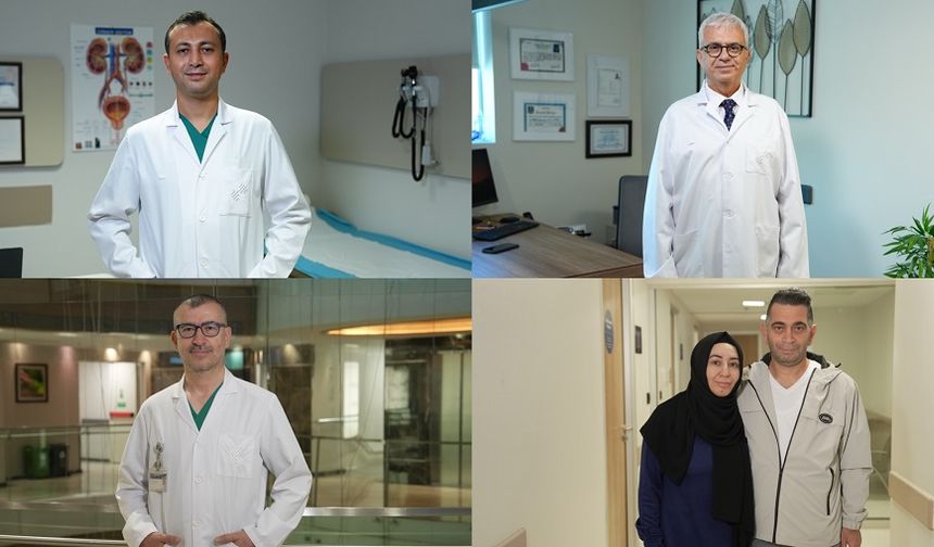 Çapraz böbrek nakliyle iki hasta aynı anda sağlığına kavuştu