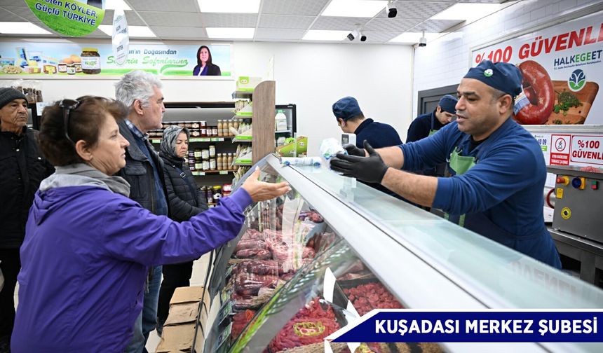 Halk Ege Et'te kıymada yüzde 20 indirim yapıldı