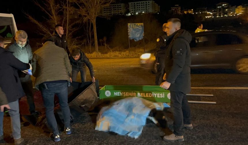 Nevşehir'de otomobilin çarptığı yaya öldü