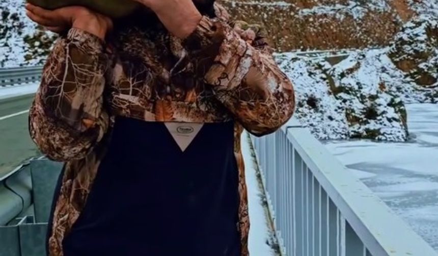 Türkiye'nin en hızlı akan nehri buz tuttu