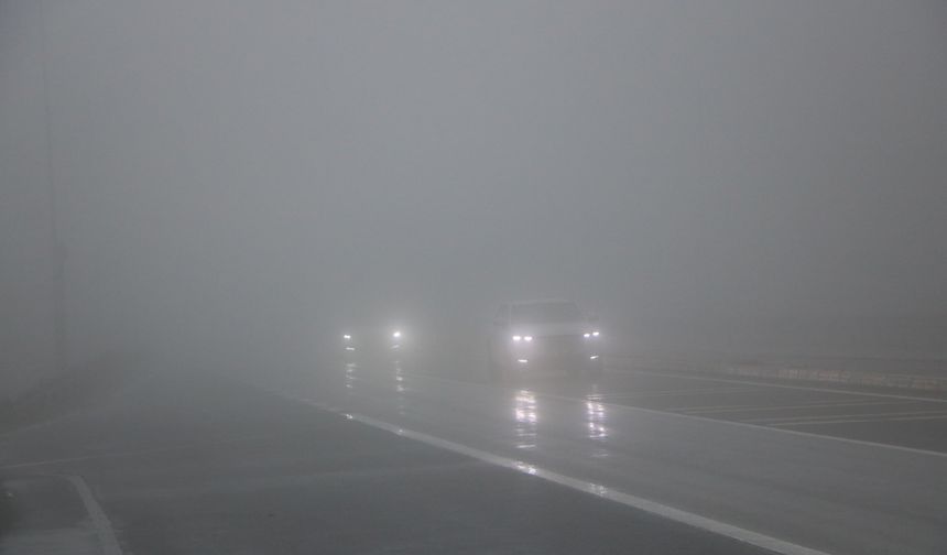 Bolu Dağı'nda yoğun sis