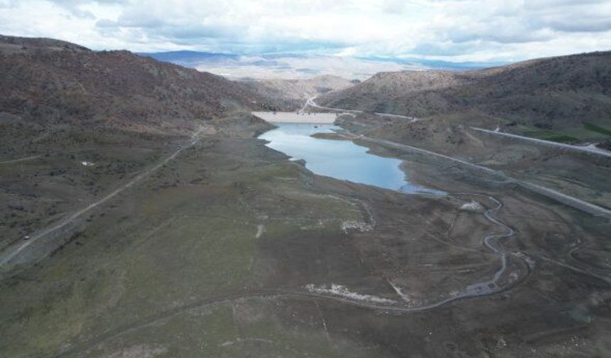 Çorum'da barajlarda doluluk oranı yüzde 4,78'e geriledi