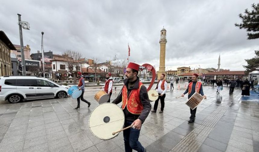Çorum'da Ramazan davulcuları son provalarını yaptı