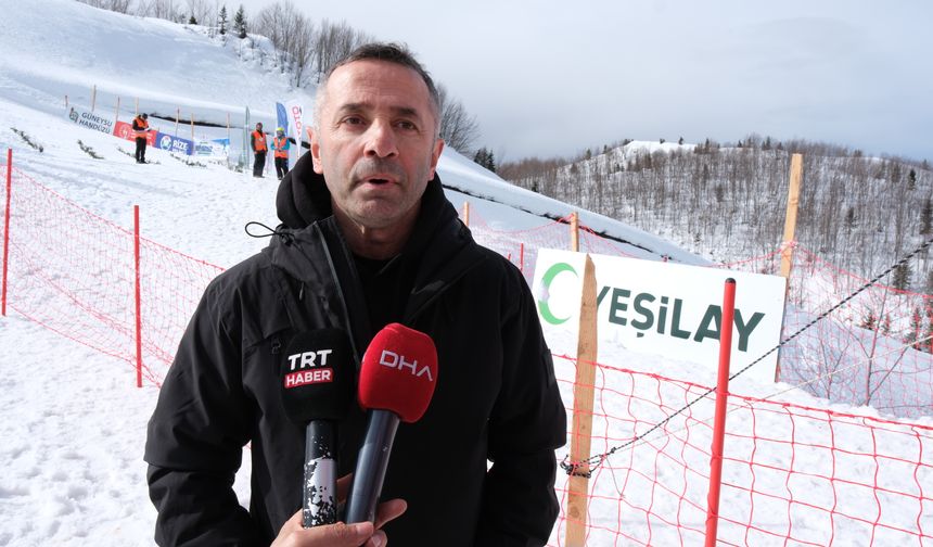 Dağ Kayağı Türkiye Şampiyonası Rize'de başladı