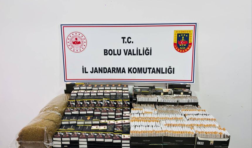 Jandarmadan kaçak tütün operasyonu: 2 gözaltı