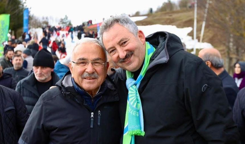 Ordu'da 1500 rakımlı yaylada kar festivali