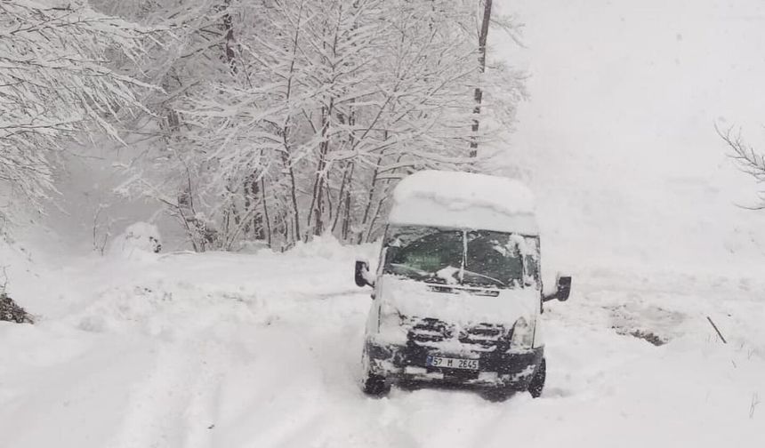 Ordu'da eğitime 'kar' tatili
