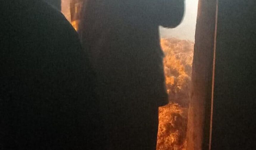 Samanlıkta çıkan yangın ahıra sıçradı; 25 büyükbaş öldü