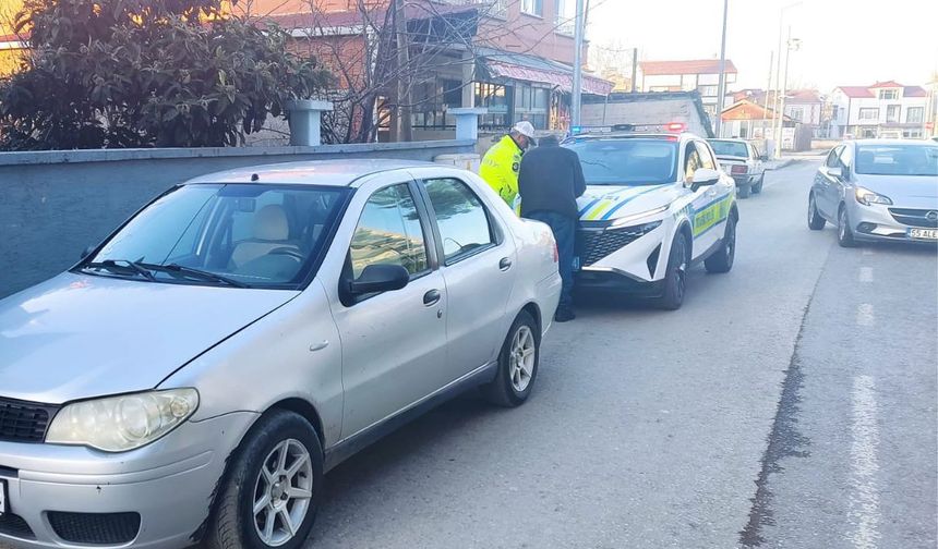 Samsun'da korsan taksi denetimi