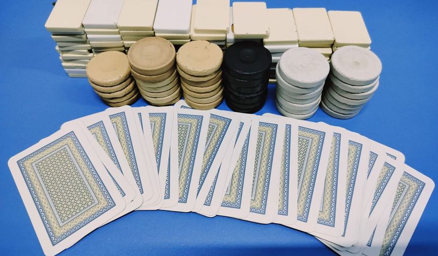 Samsun'da kumar operasyonu: 4 kişiye 46 bin TL ceza