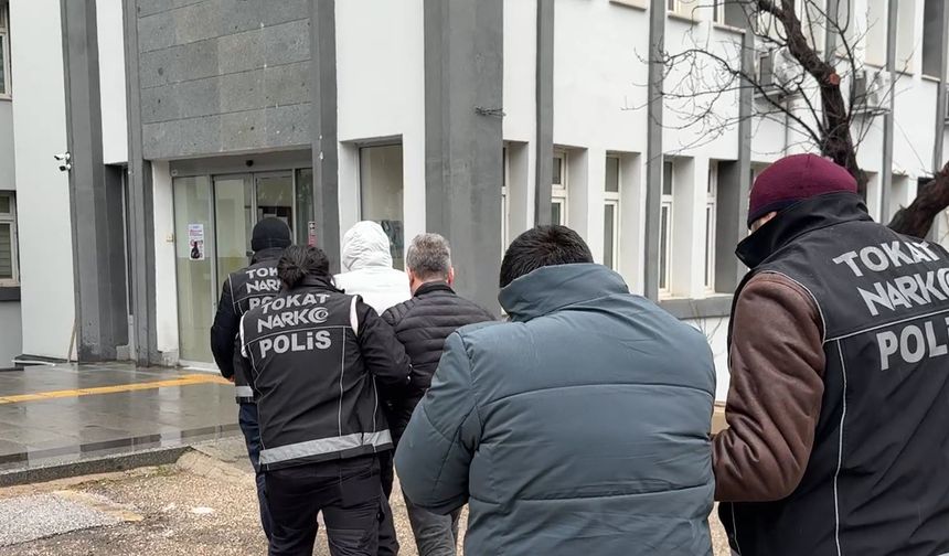 Tokat'ta ilaç operasyonu: 3 tutuklama