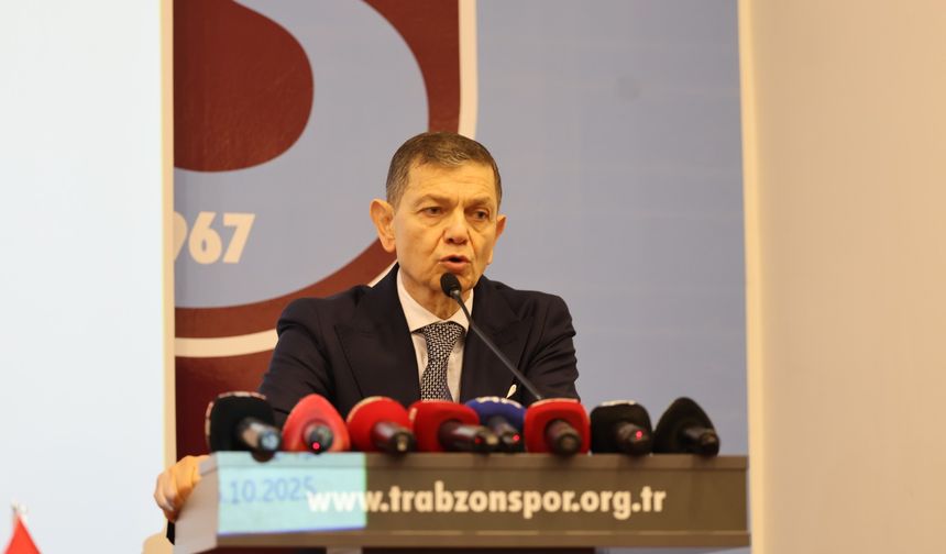 Trabzonspor Divan Başkanı Ören'den 'sağduyu' çağrısı