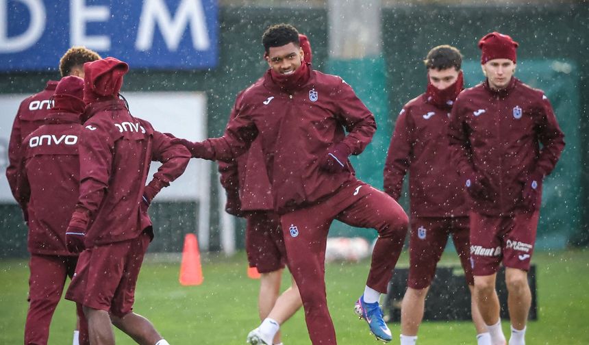 Trabzonspor'da Fenerbahçe maçı hazırlıkları başladı