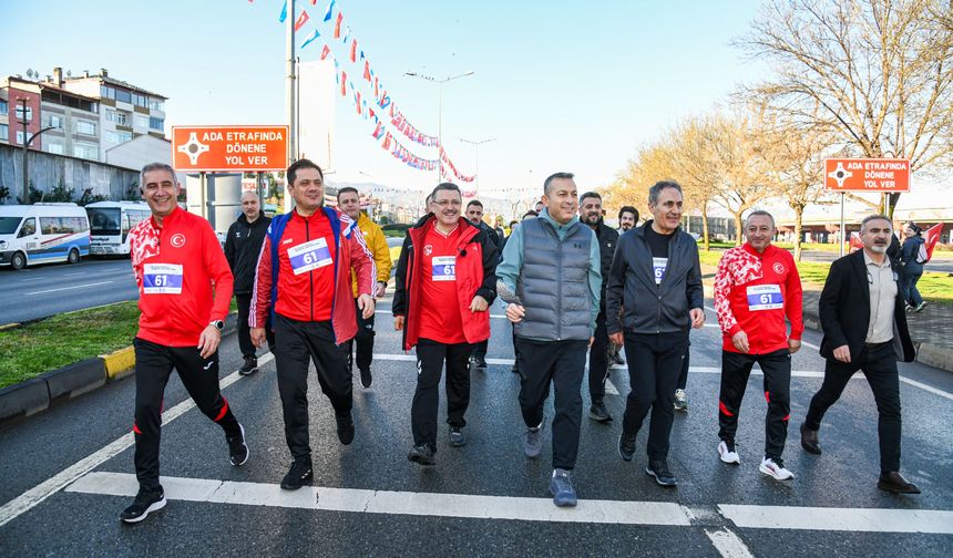Uluslararası Trabzon Yarı Maratonu yoğun katılımla gerçekleşti