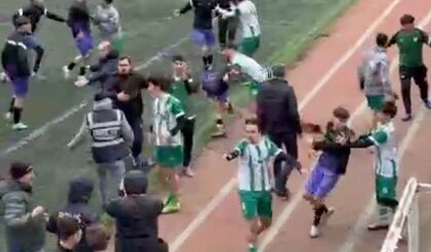 Artvin'de amatör maçta kavga; karşılaşma ertelendi