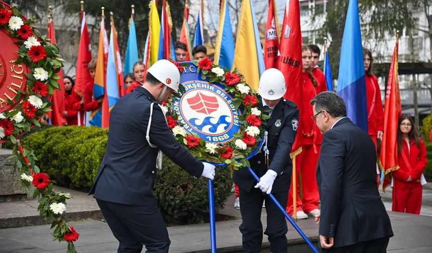 Çanakkale destanının kahramanları anıldı