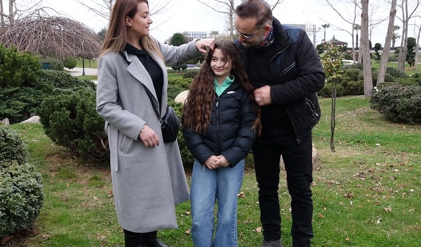 Dünya matematik şampiyonu Lina, Cumhurbaşkanı Erdoğan'dan 23 Nisan'da koltuğuna oturmayı istemiş / Ek fotoğraflar