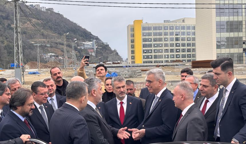 Memişoğlu: Trabzon Şehir Hastanesi'nin inşaatında stabilite kusuruna rastlanmamıştır
