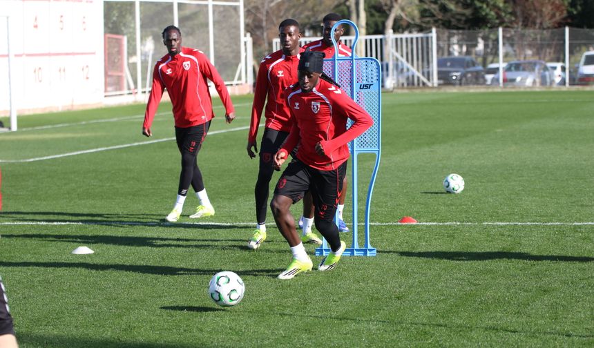 Samsunpor, Rayo Vallecano maçı hazırlıklarını tamamladı